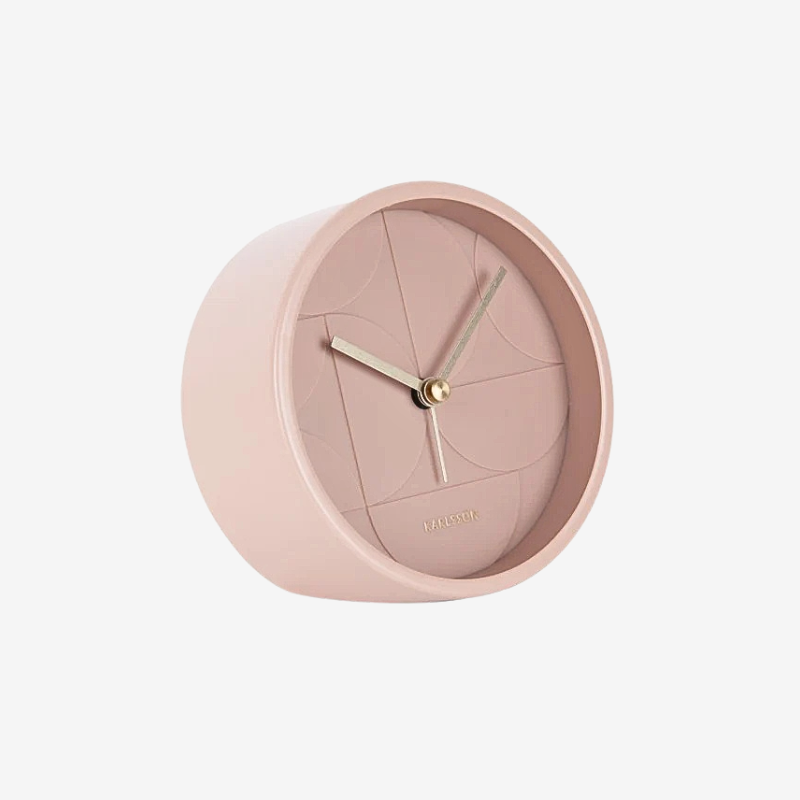 Echelon Alarm Clock Faded Pink
