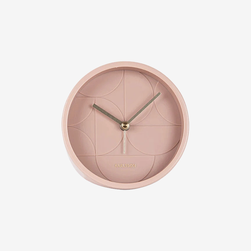 Echelon Alarm Clock Faded Pink