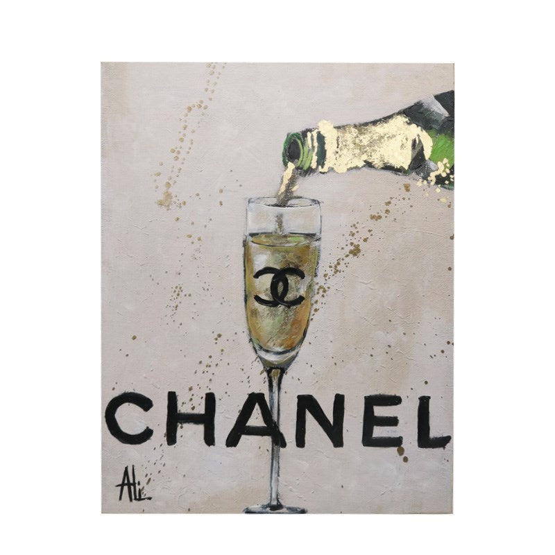 Art Canvas Chanel | Champagne 60x80