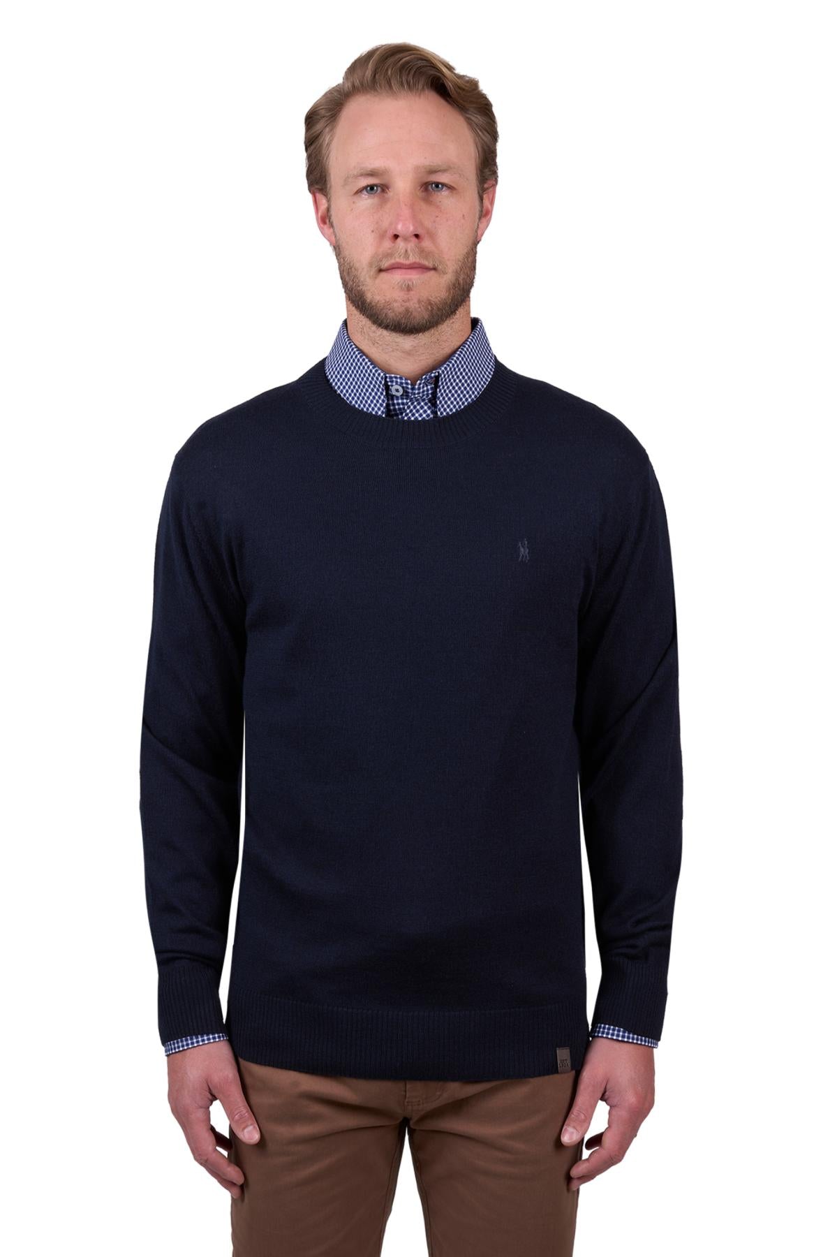 Blair Crew Jumper | Navy