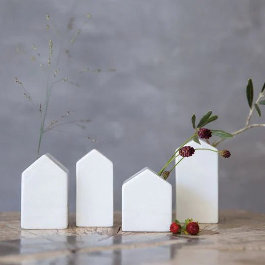 Garden House Vases-Set of 4