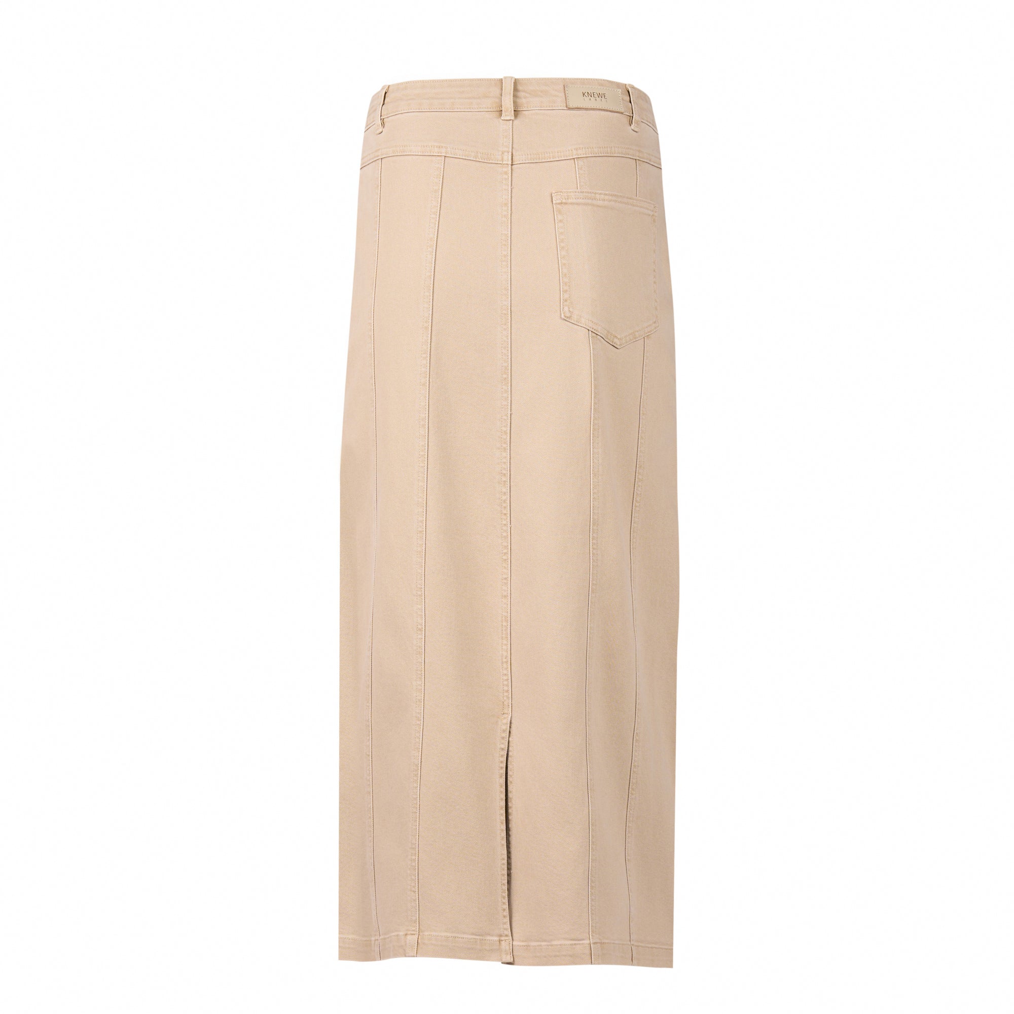 Knewe 4032 Copper Skirt | Oat Denim