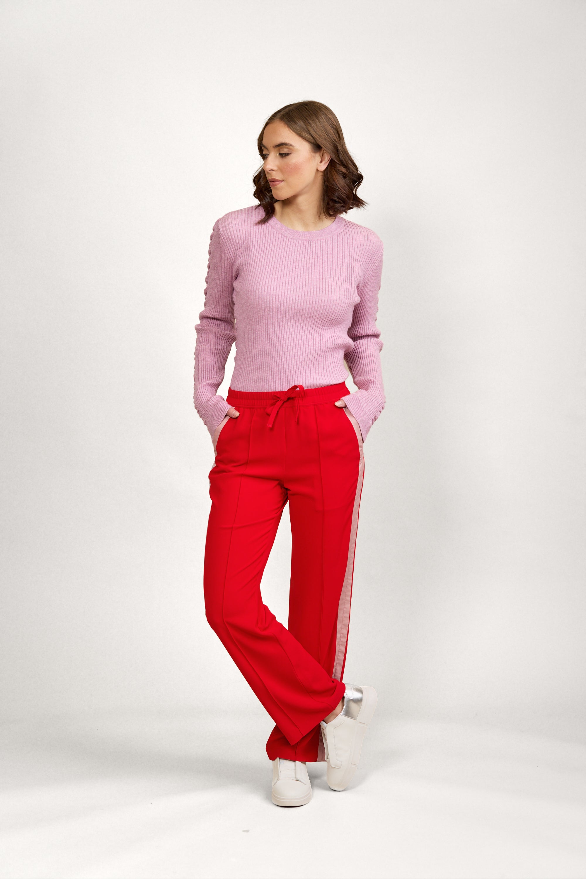Knewe Bowie Pant | Chilli/Rose