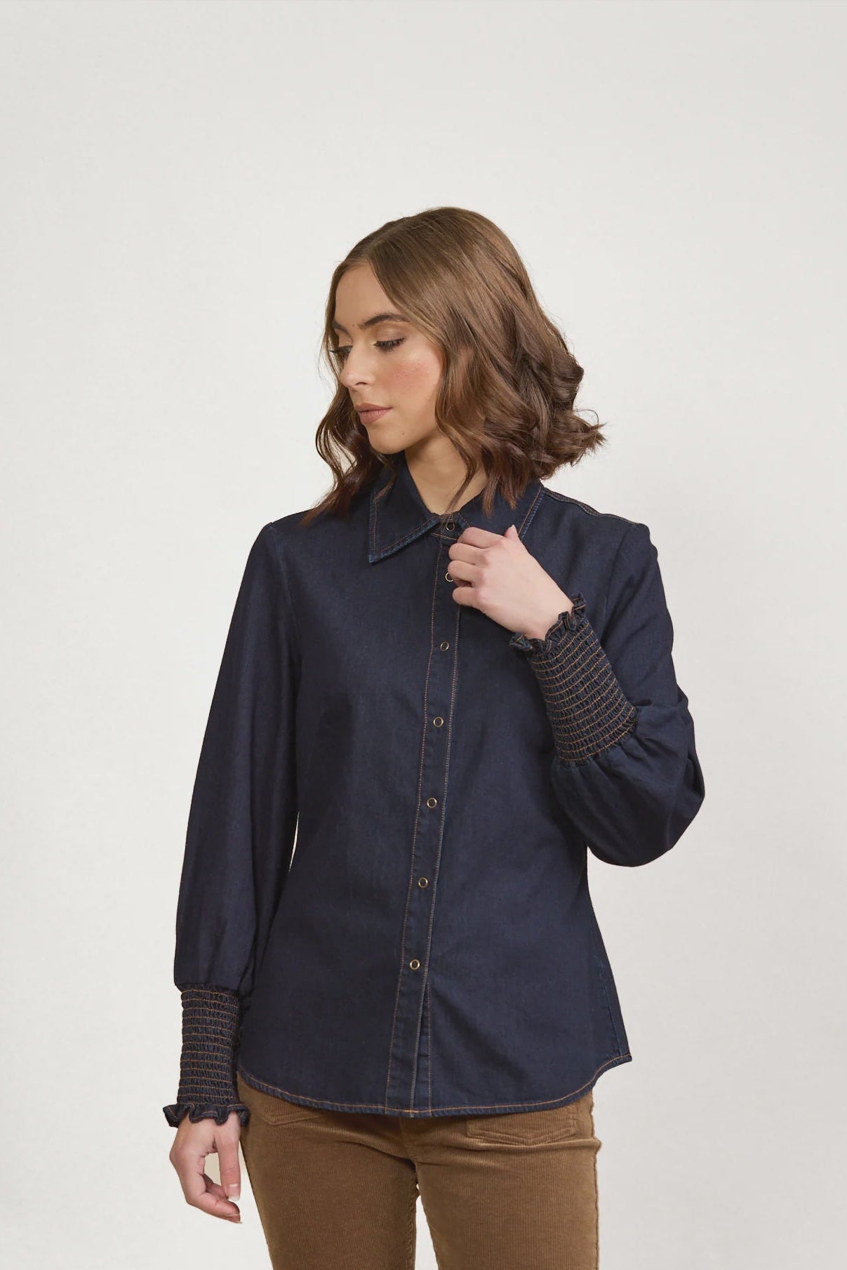 Knewe 5094 Ford Shirt | Dark Denim