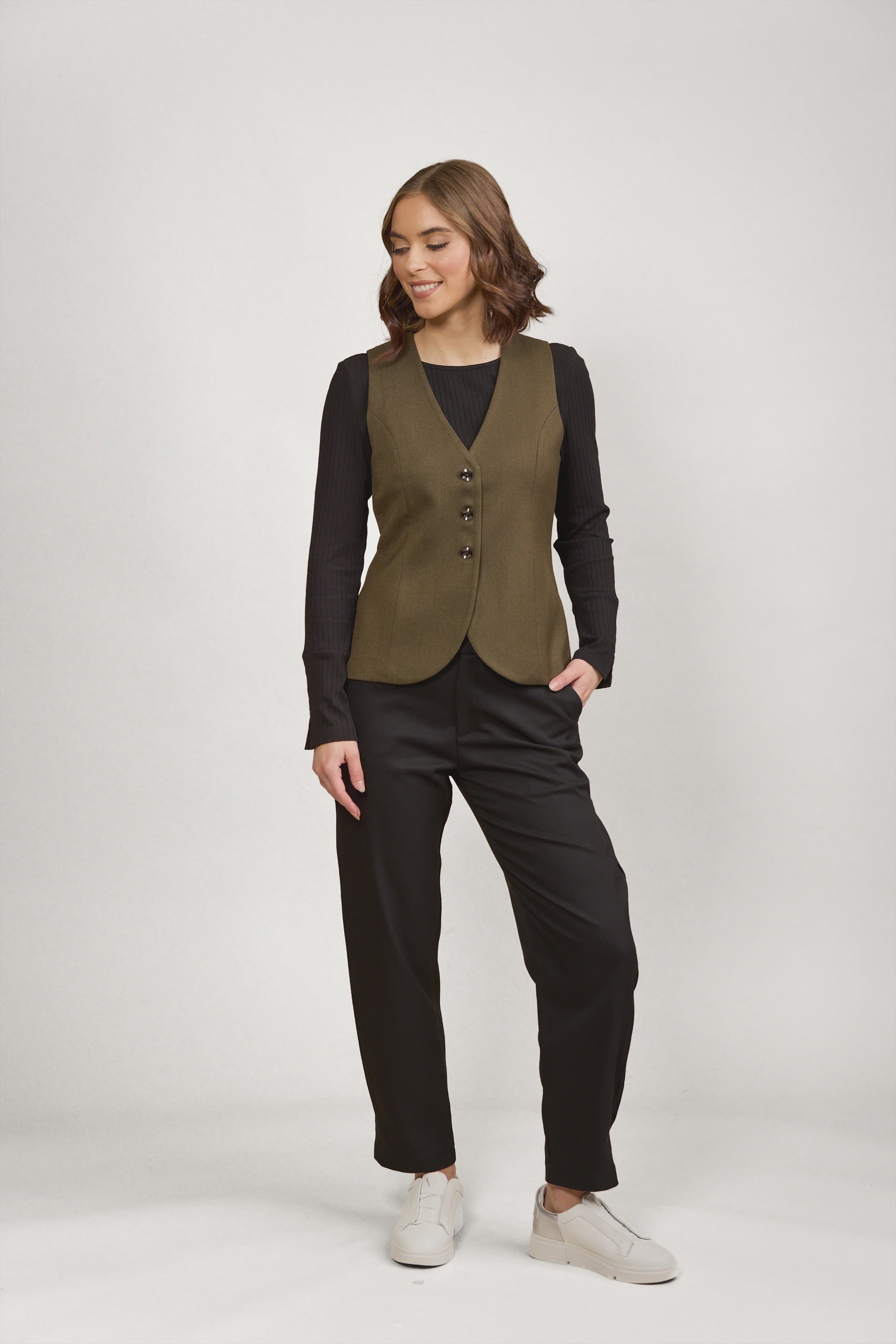 Knewe 6042 Florence Vest | Hunter