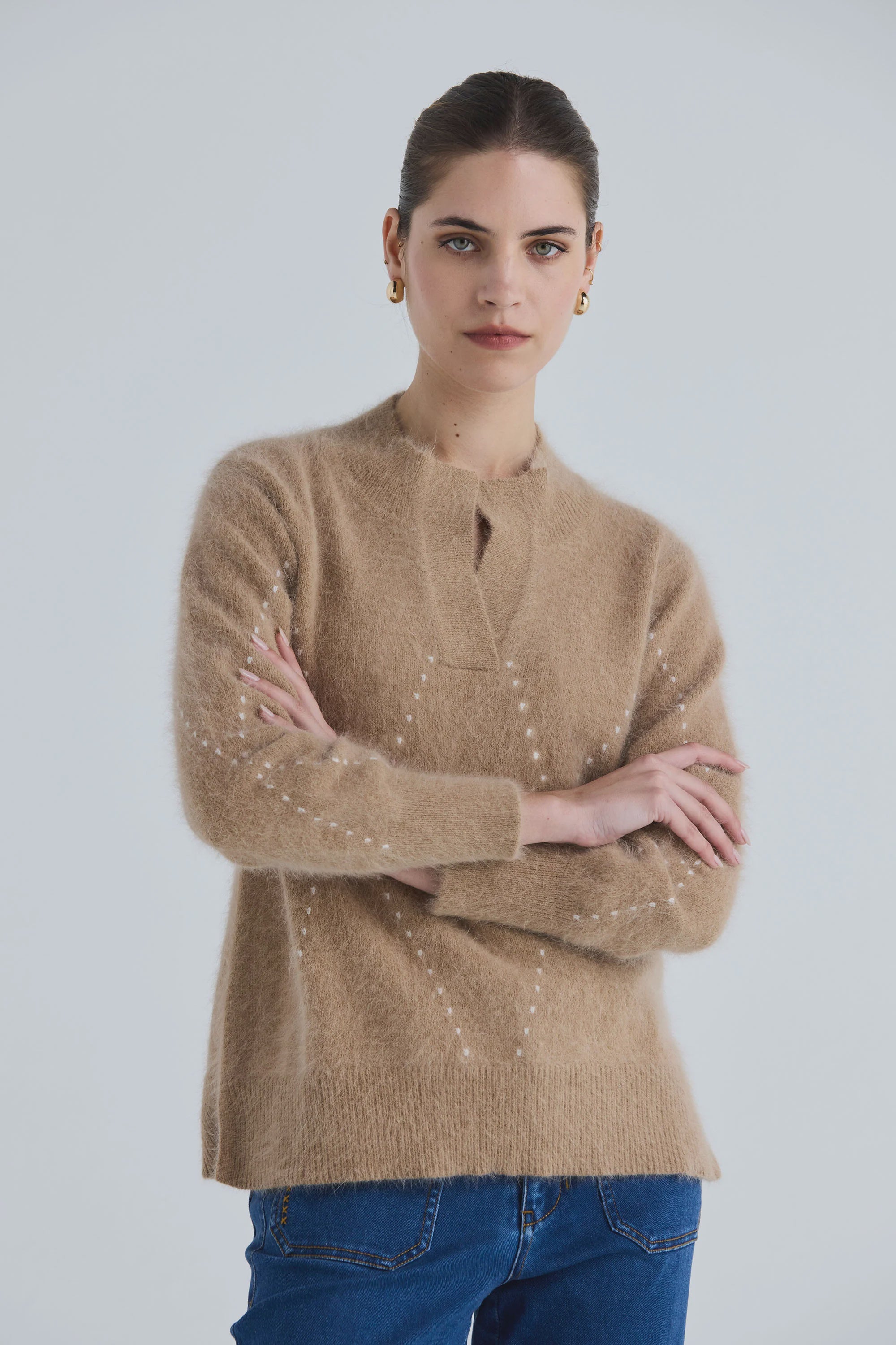 Lania-Beau Sweater | Toffee