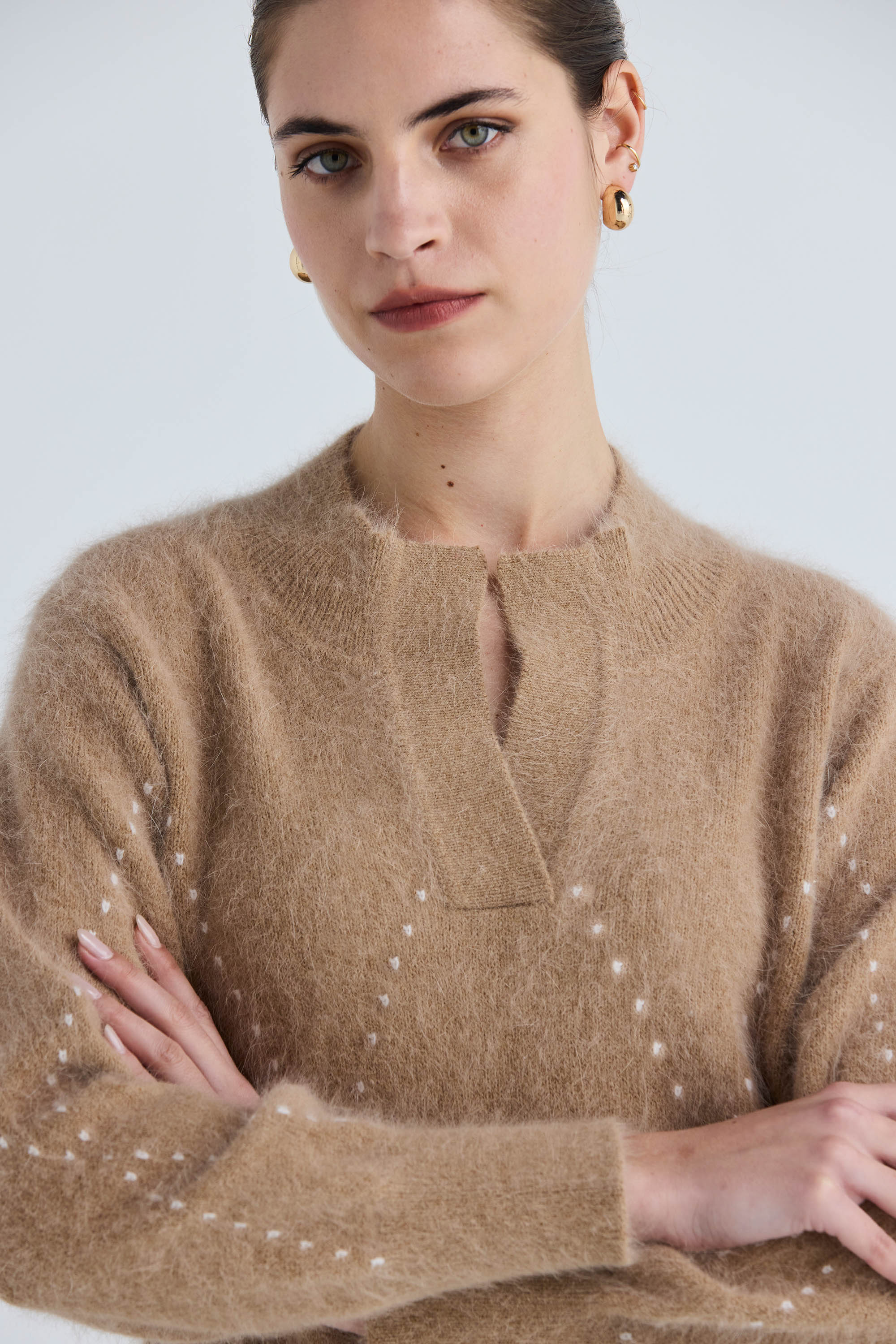 Lania-Beau Sweater | Toffee