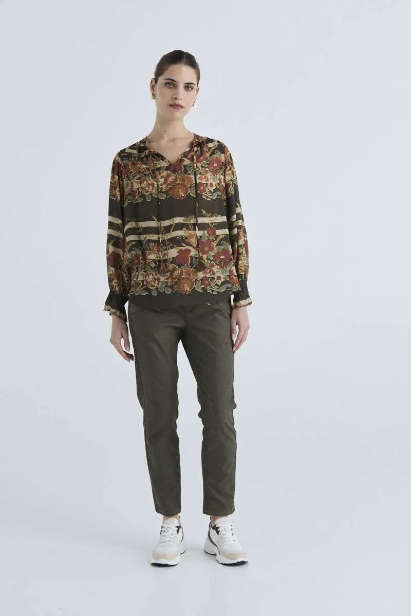 Lania-Jasmine Print Top