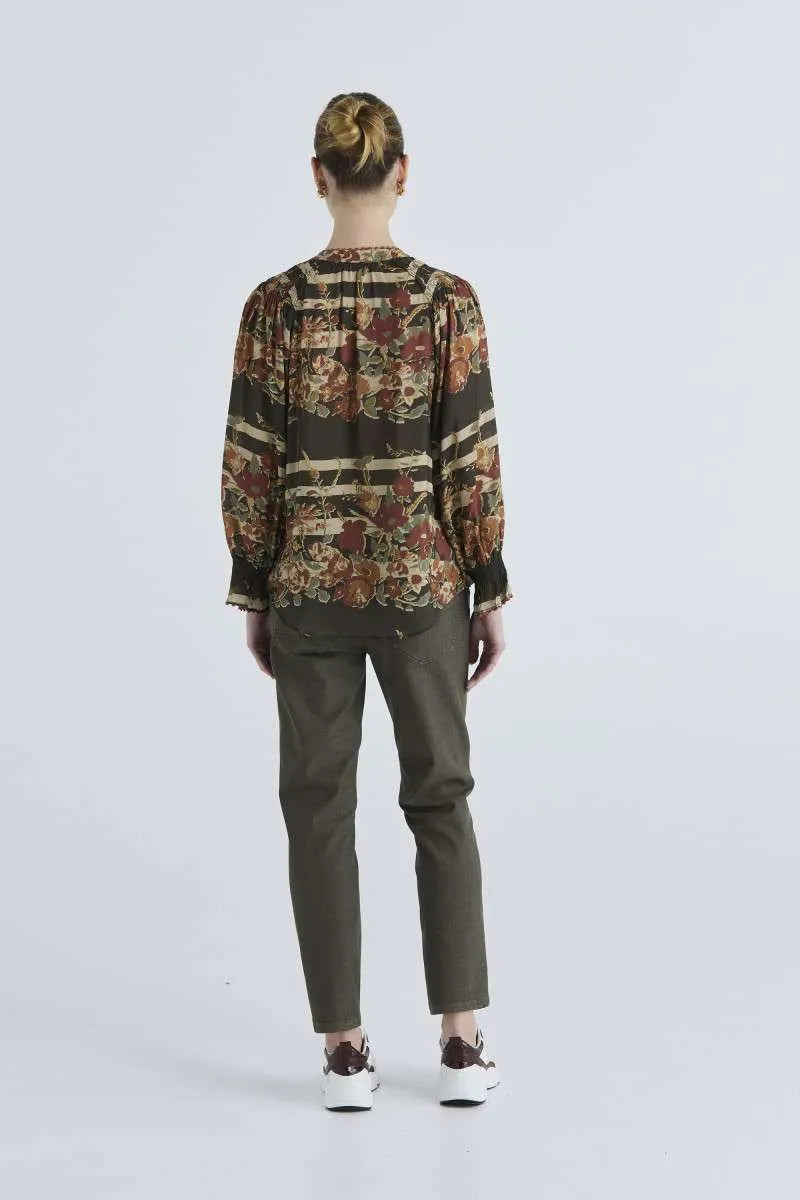 Lania-Jasmine Print Top