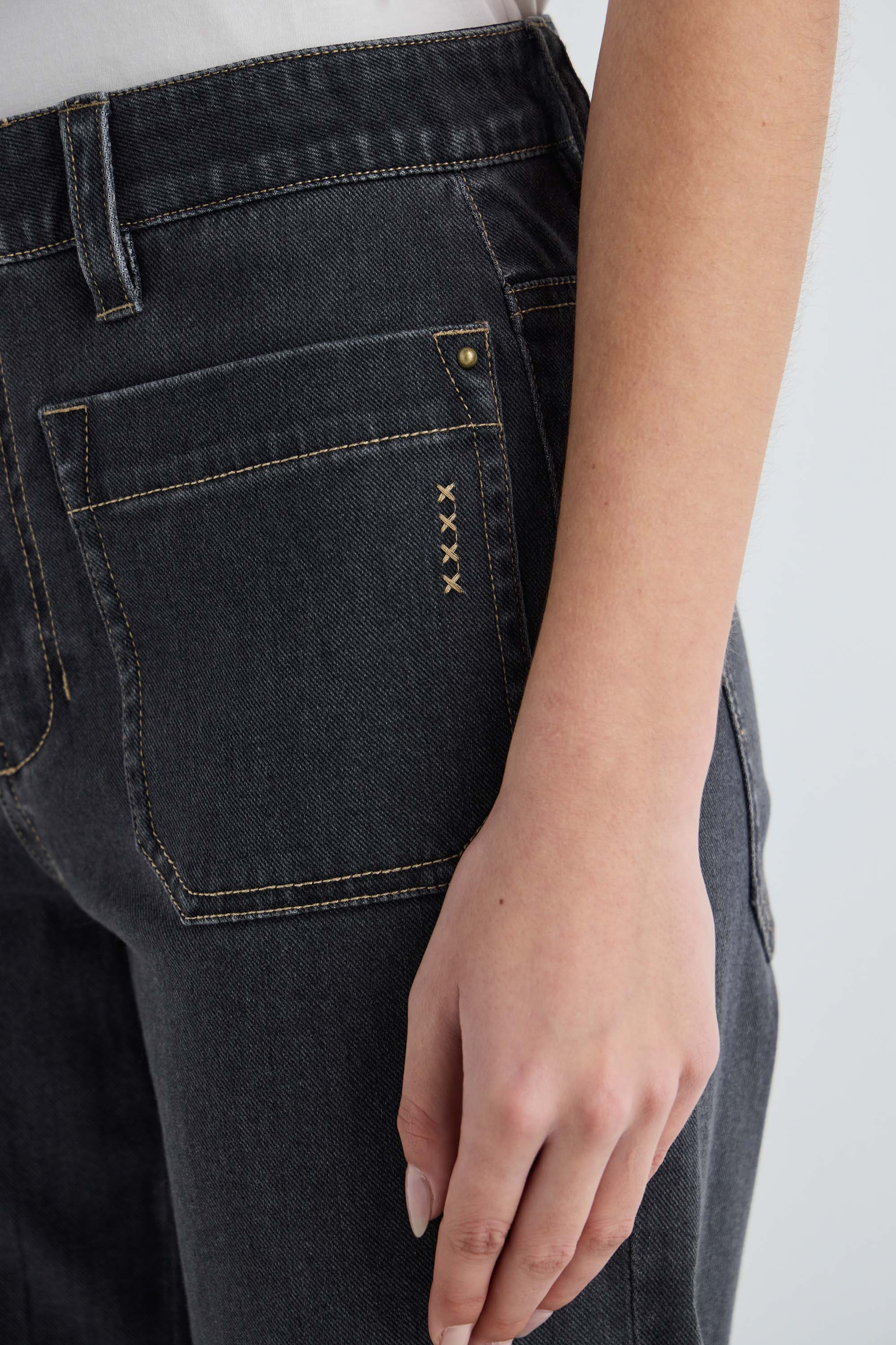 Lania 3764 Chrome Jean I Charcoal