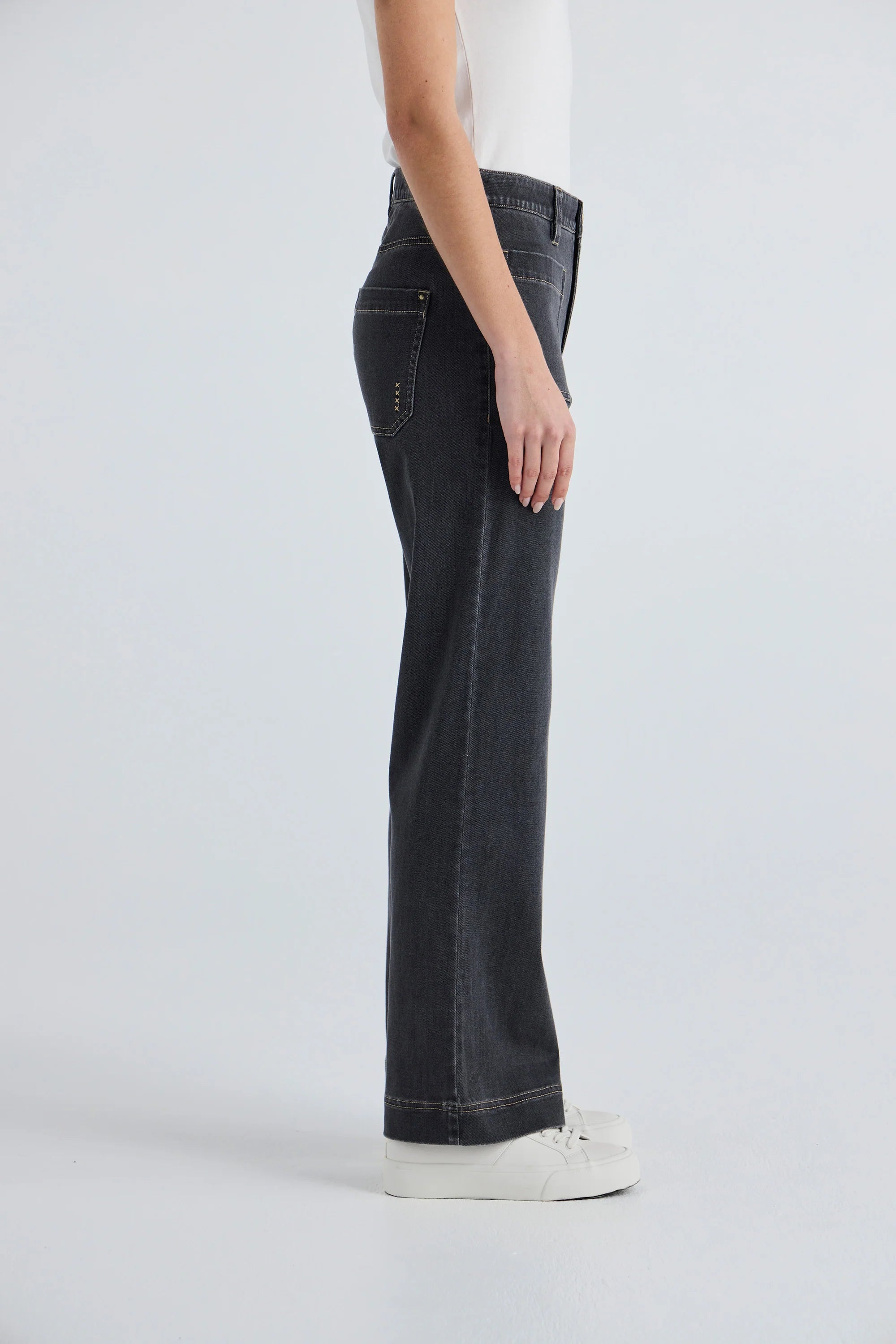 Lania 3764 Chrome Jean I Charcoal