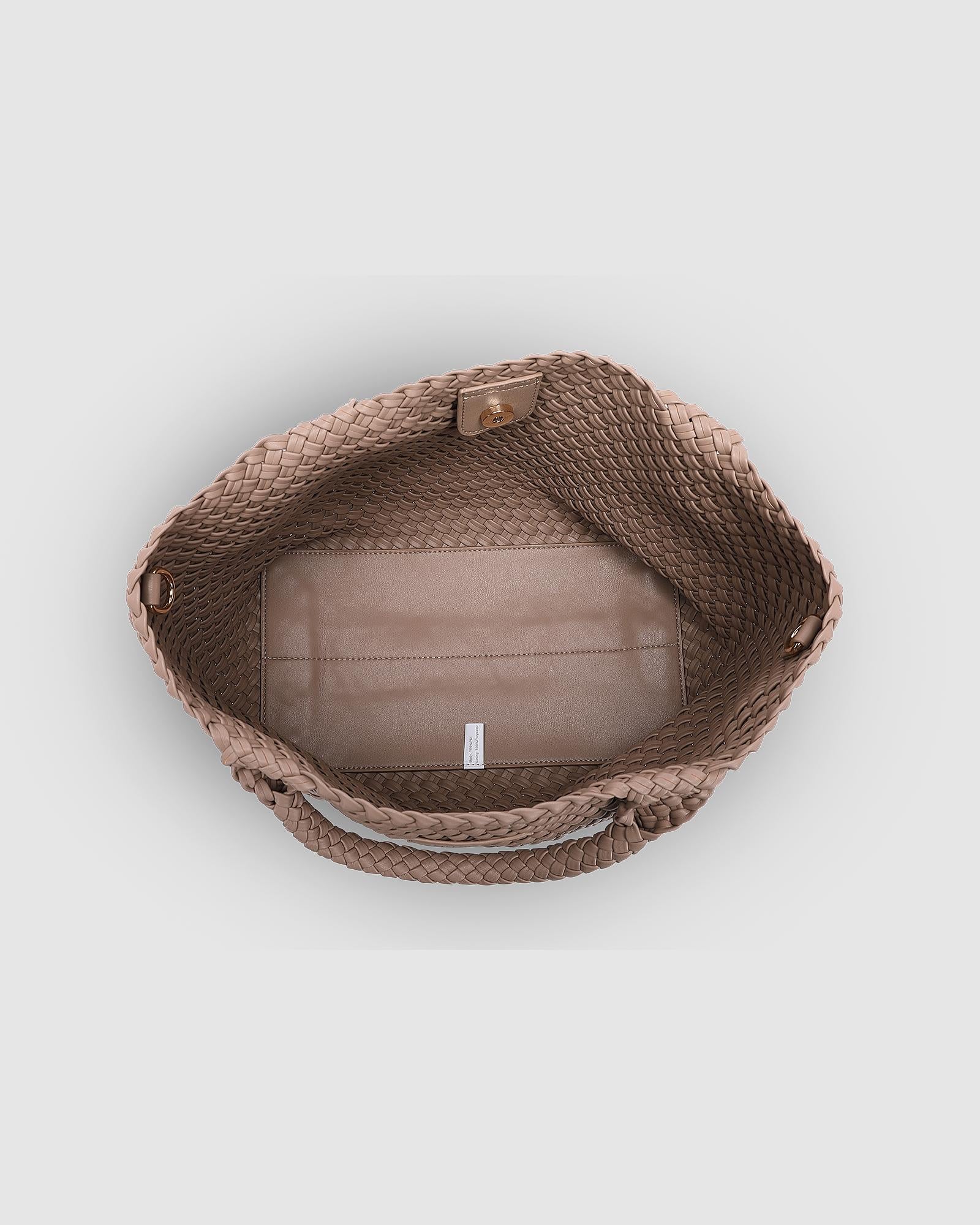 Louenhide Cruiser Woven Tote Bag | Coffee