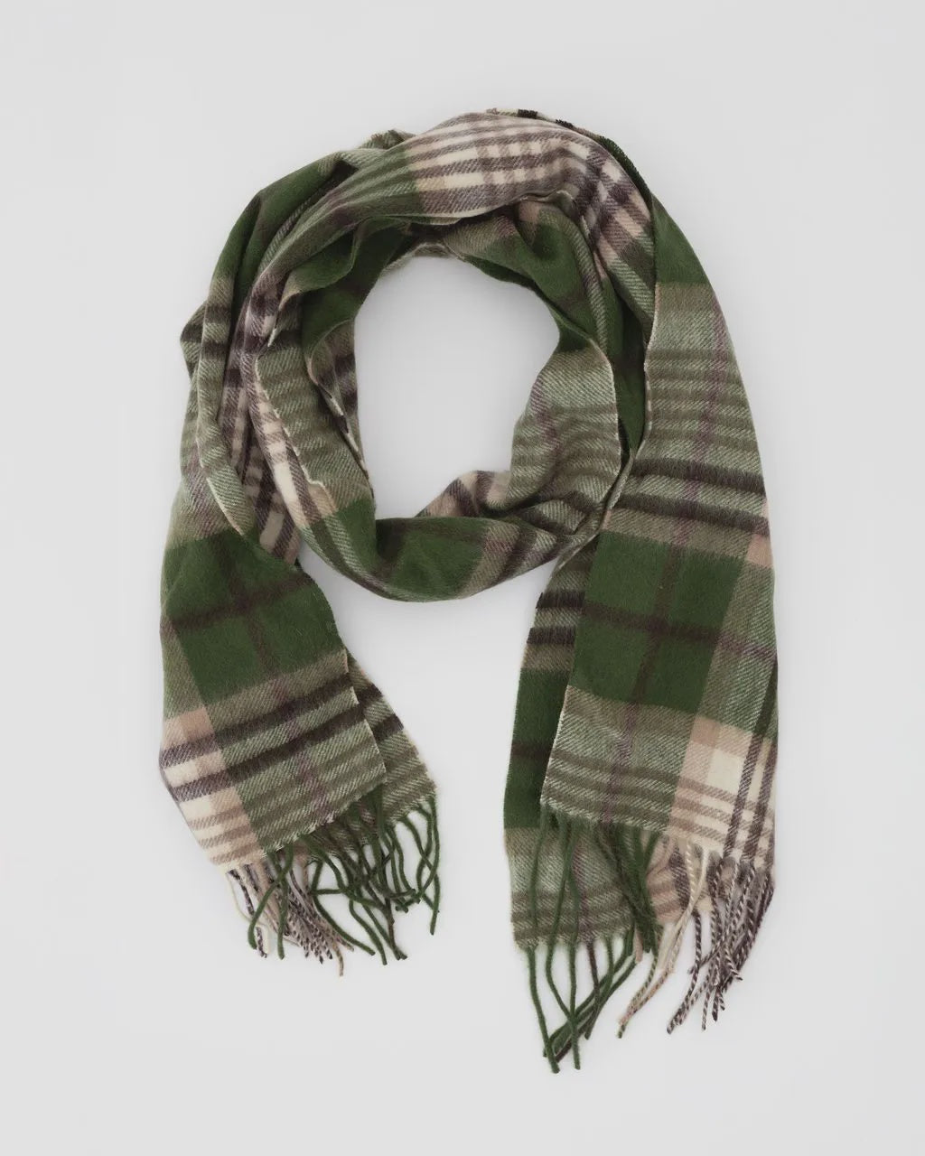 Lumi 100% Wool Scarf | Green