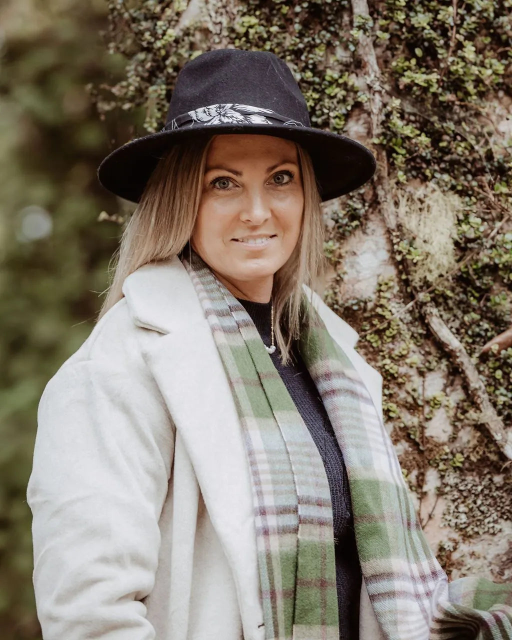 Lumi 100% Wool Scarf | Green