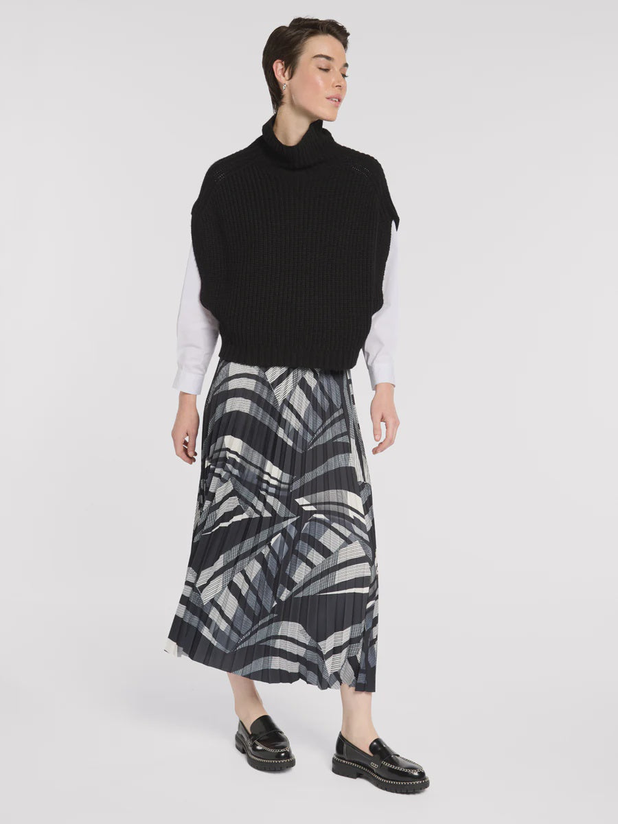 Marco Polo Chunky Knit Pull Over | Black