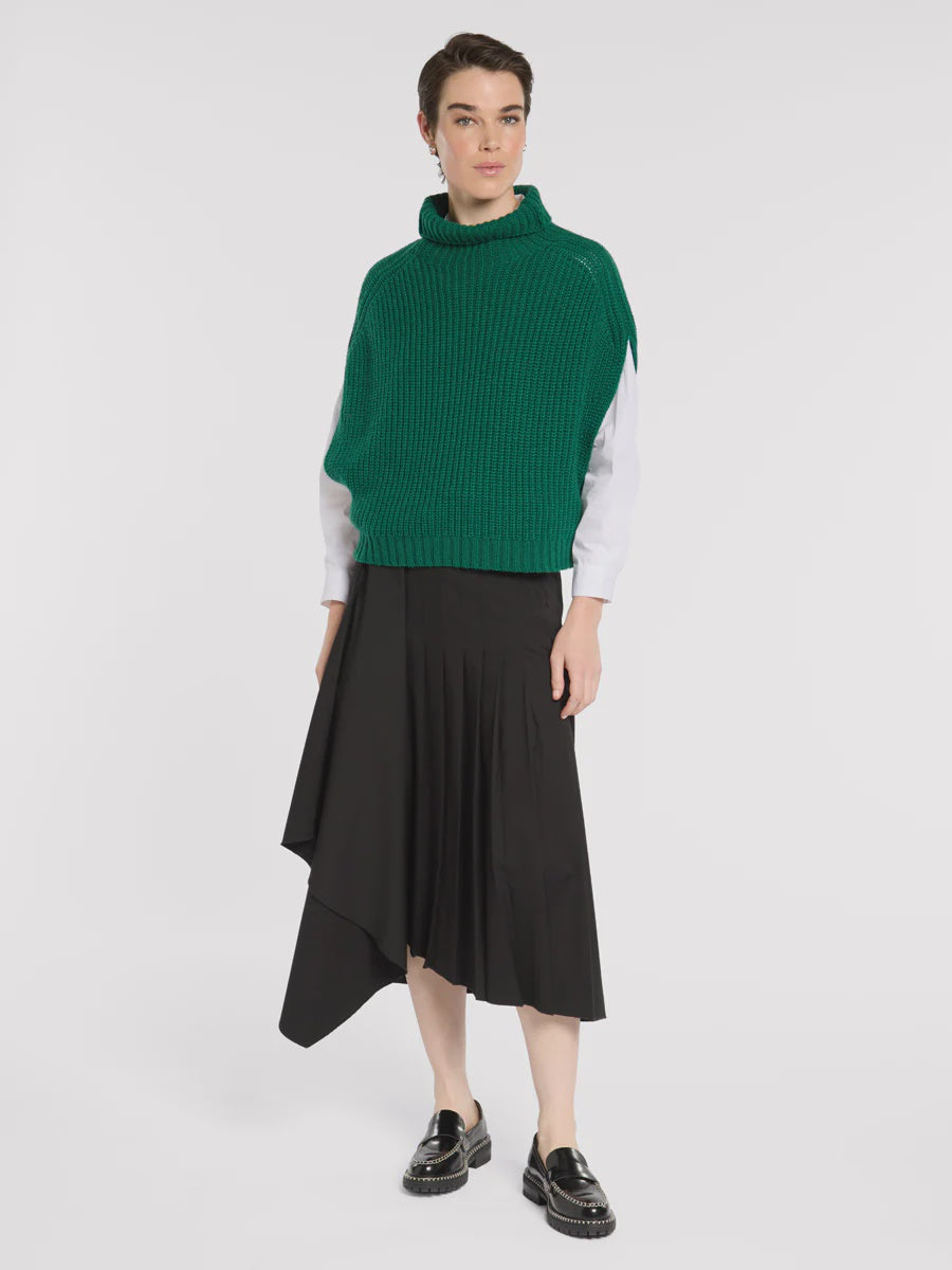 Marco Polo Chunky Knit Pull Over | Emerald