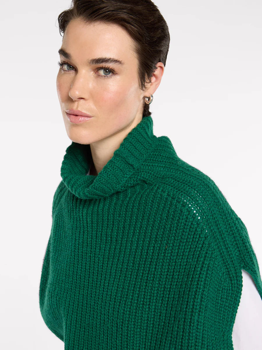 Marco Polo Chunky Knit Pull Over | Emerald