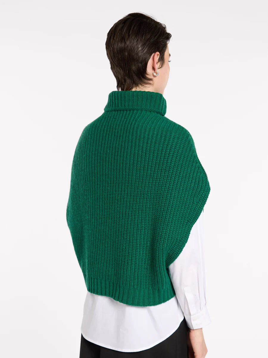 Marco Polo Chunky Knit Pull Over | Emerald