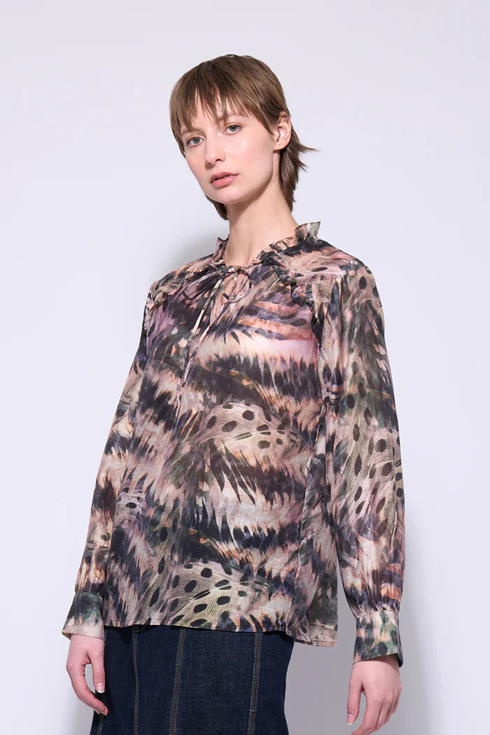 Neris Fly Girl Blouse | Feathers