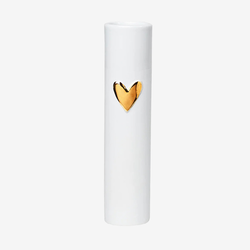 Porcelain Vase | Gold Heart