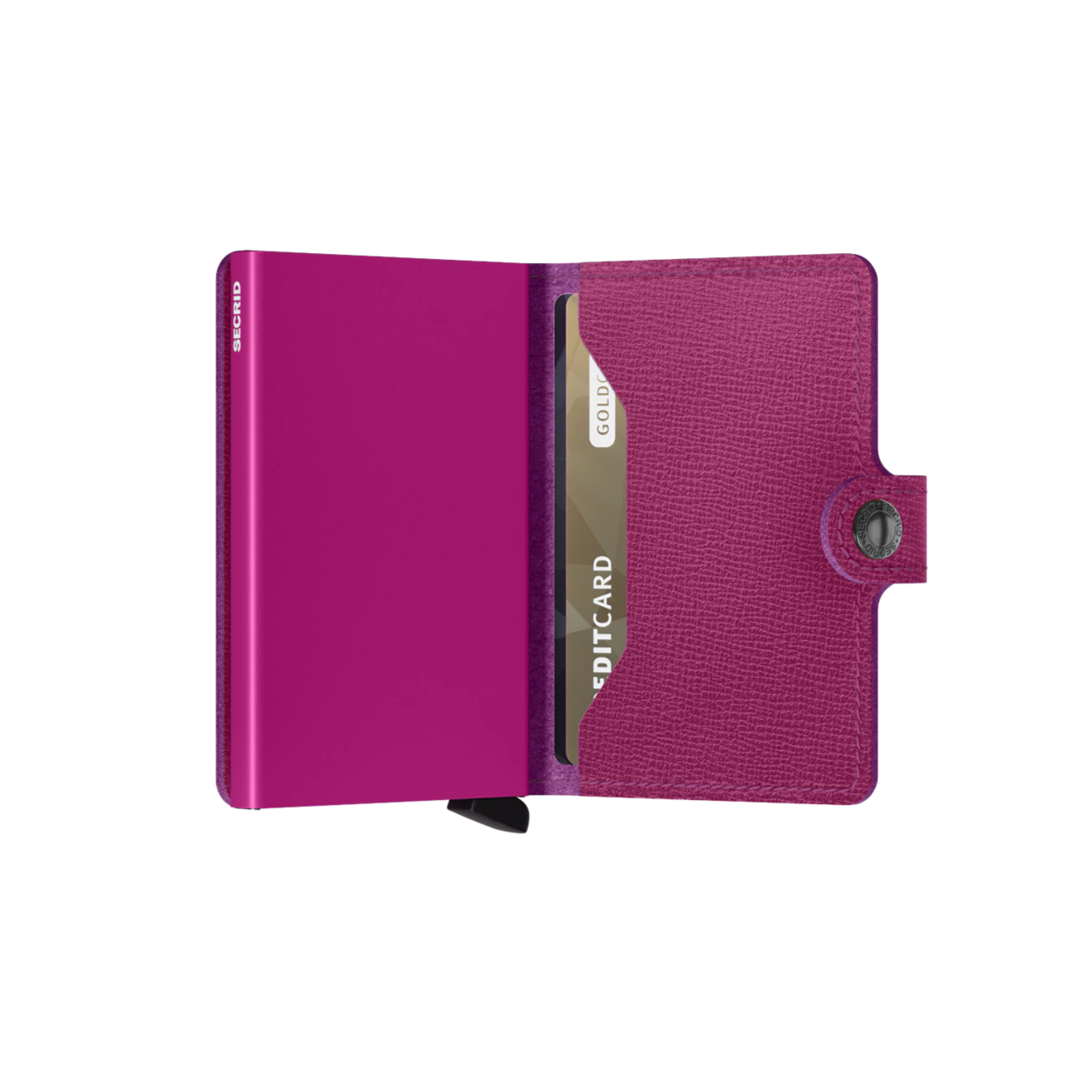 Secrid Mini Wallet Crisple | Fuchsia