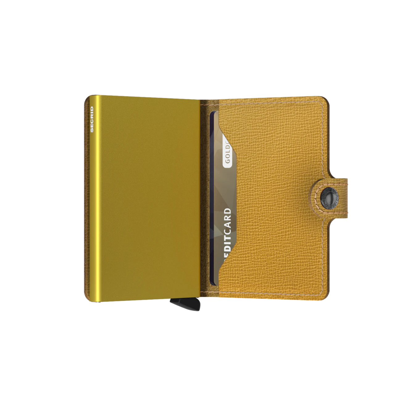 Secrid Mini Wallet Crisple | Ochre