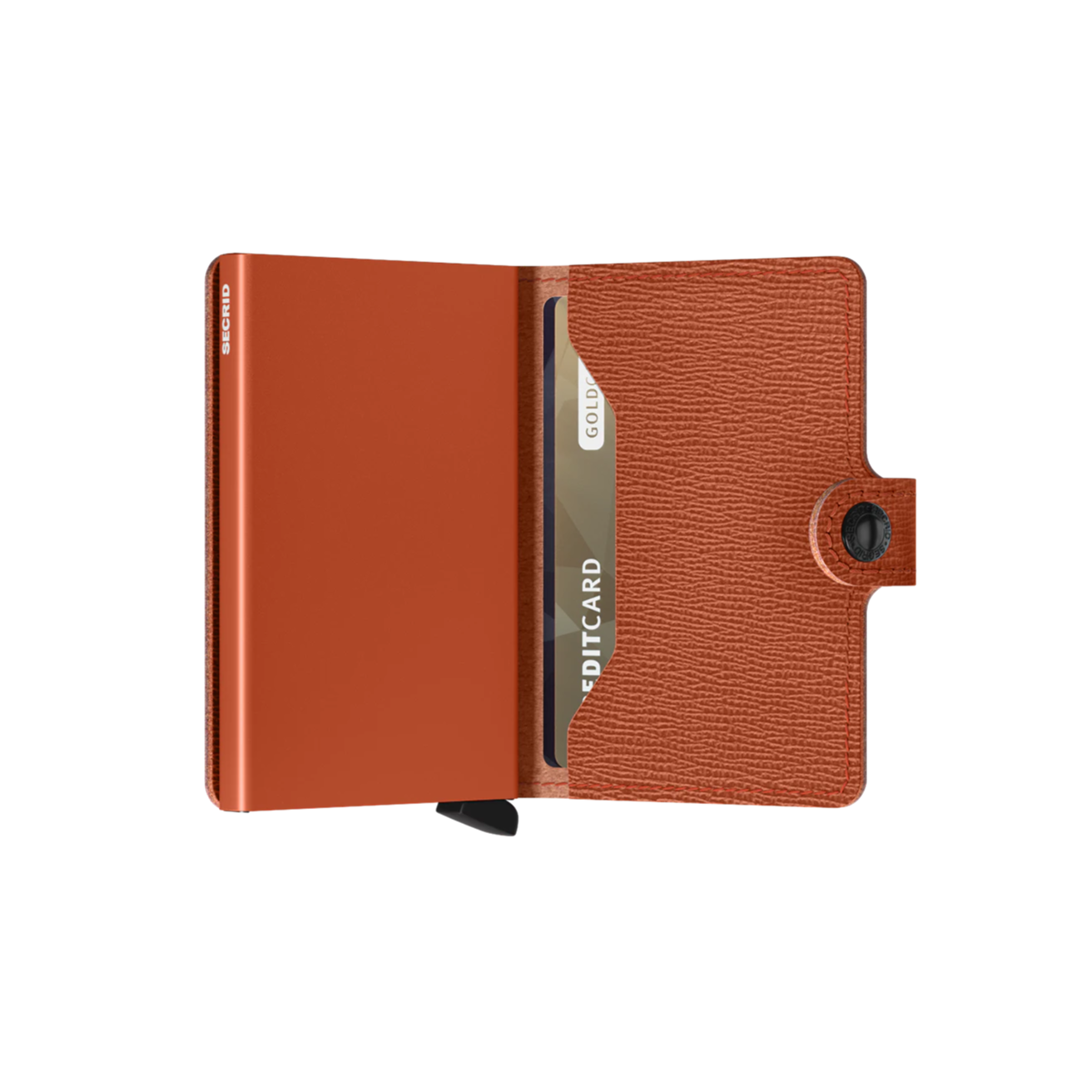 Secrid Mini Wallet Crisple | Pumpkin