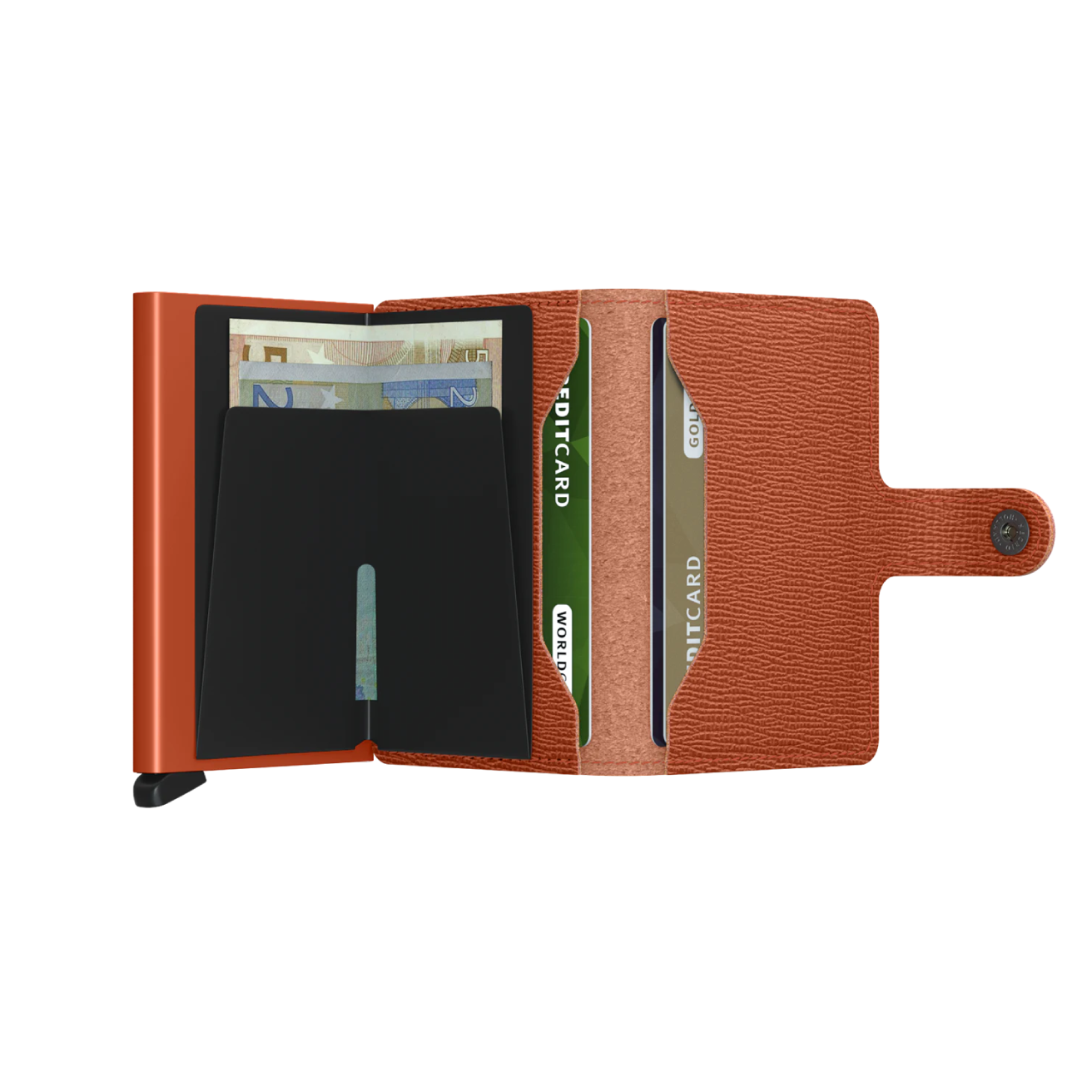 Secrid Mini Wallet Crisple | Pumpkin