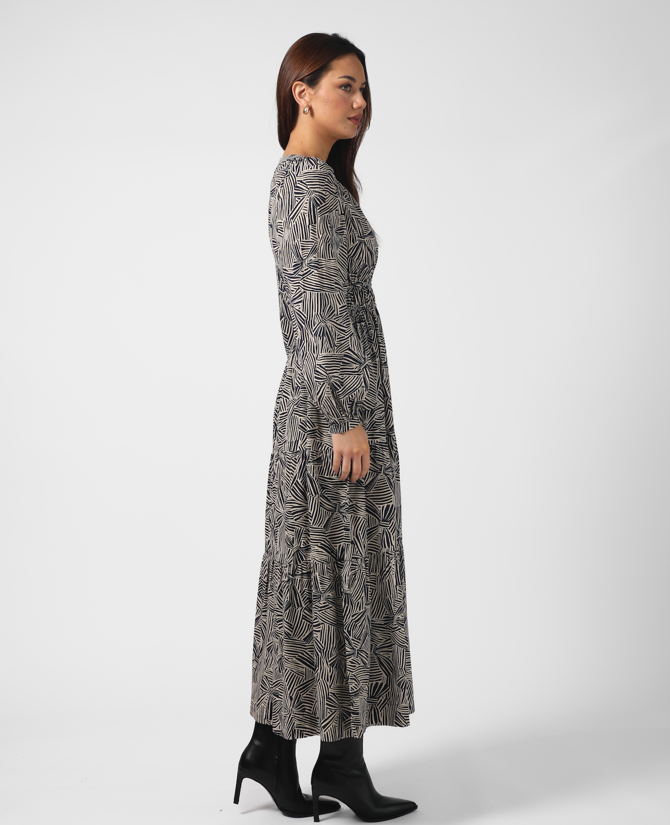 Stella + Gemma Vivienne Bow Tied Dress | Indigo