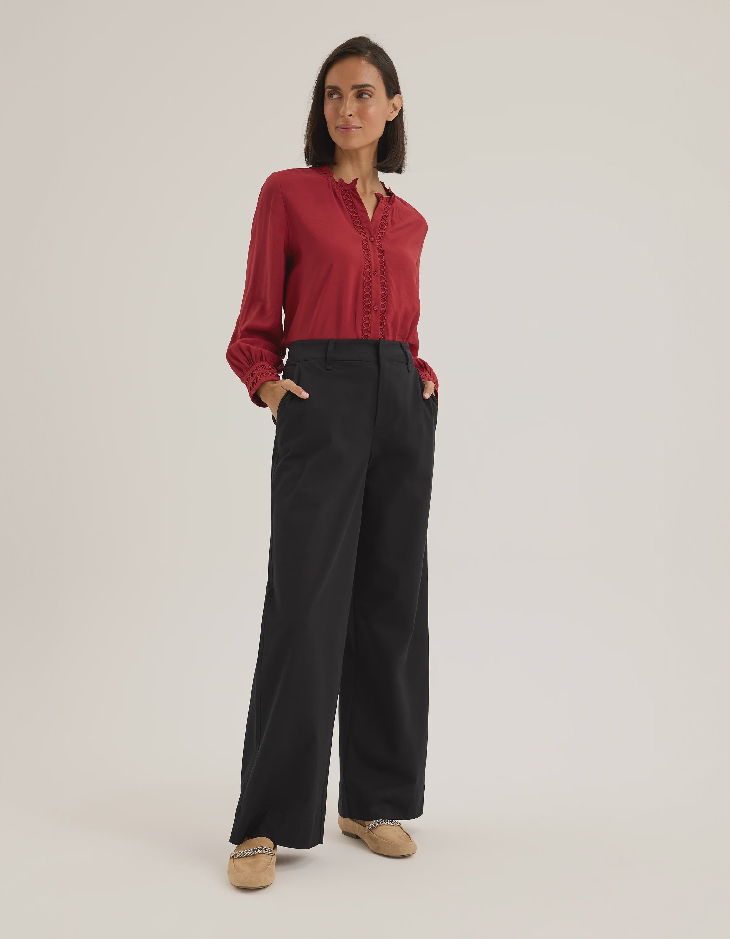 Yarra Trail Destiny Shirt | Scarlet