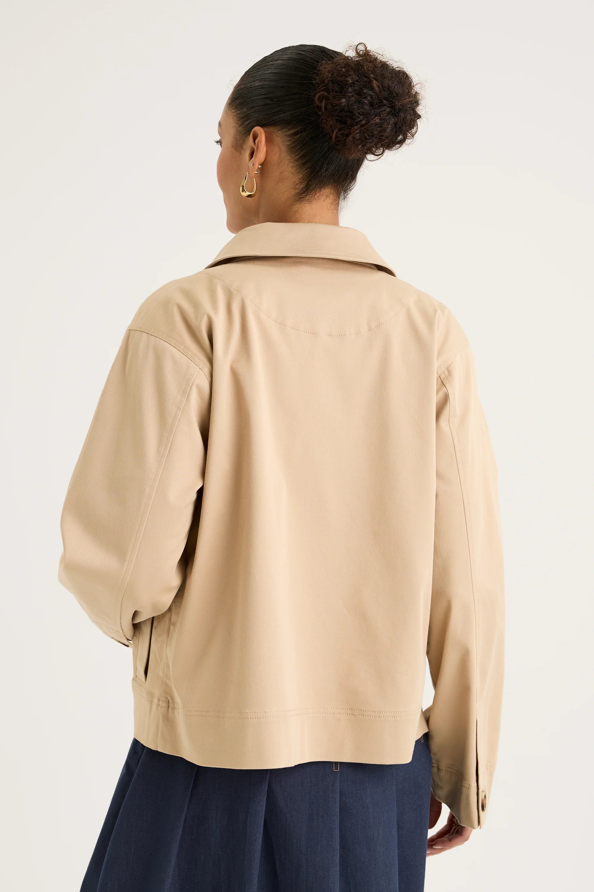Yarra Trail Mila Shacket| Camel