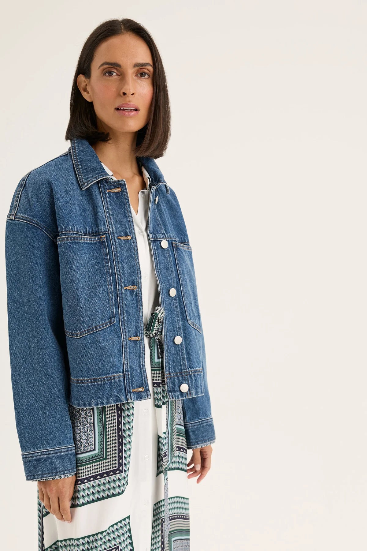 Yarra Trail Envy Jacket | Mid Wash