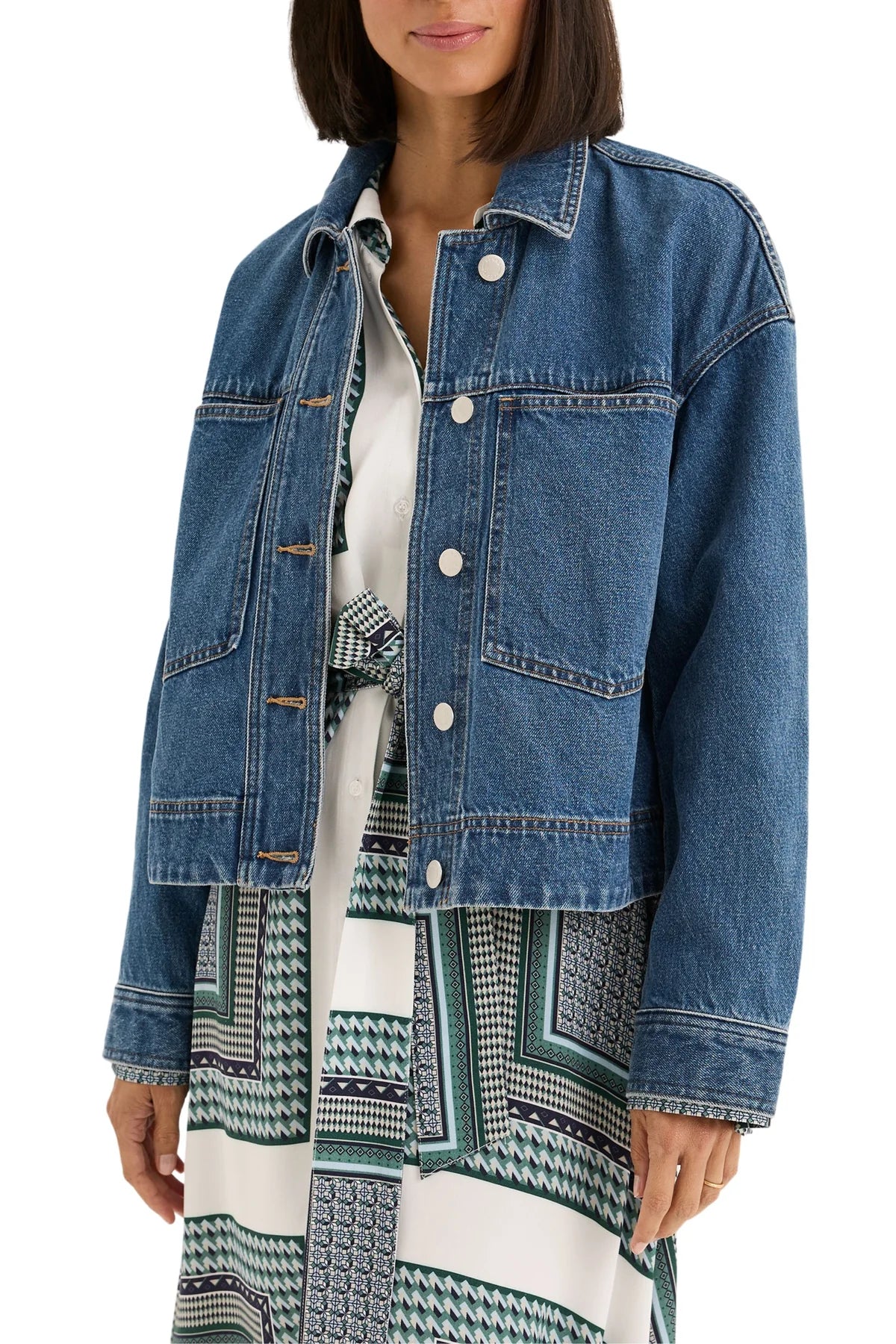 Yarra Trail Envy Jacket | Mid Wash