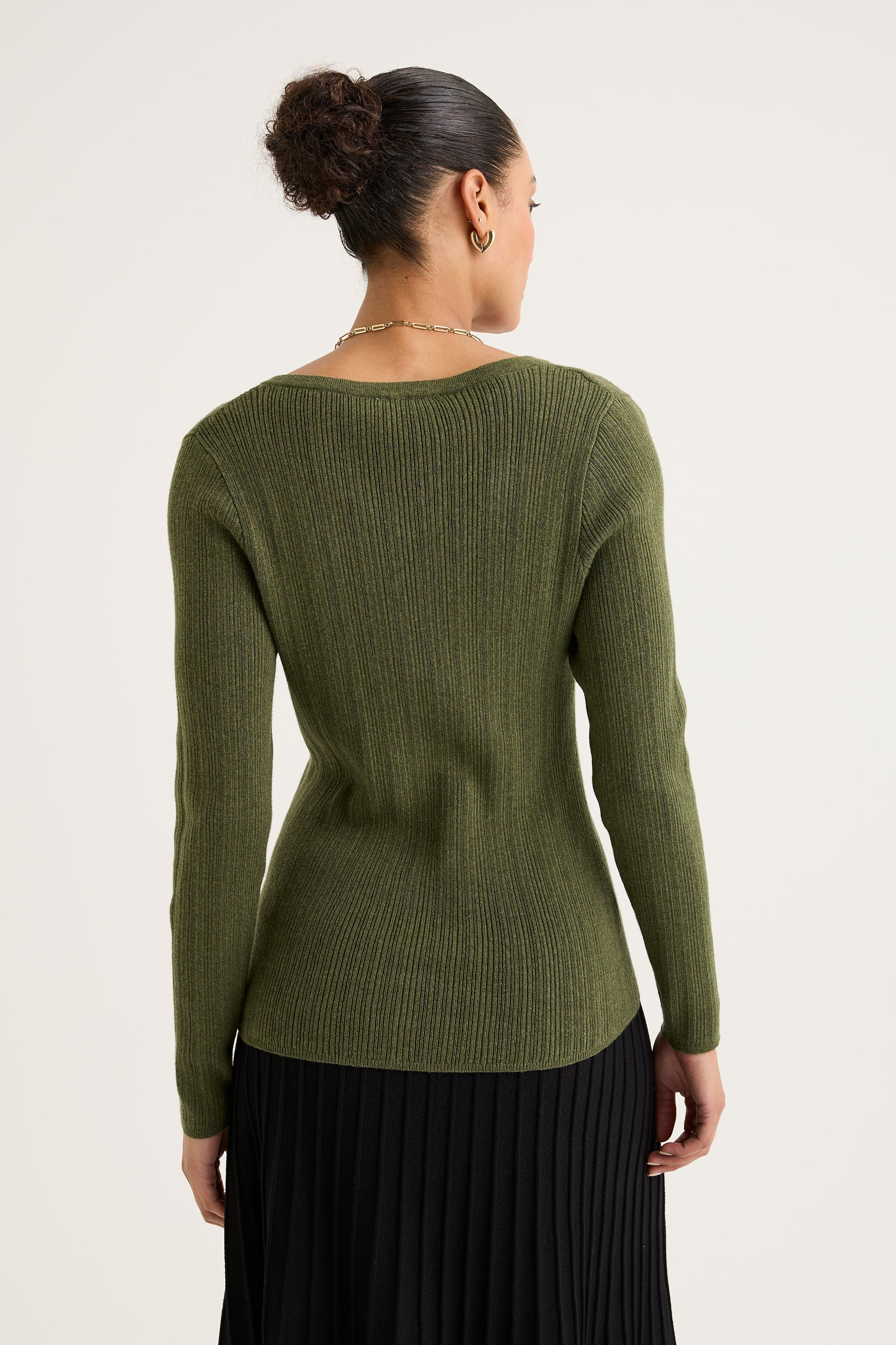 Yarra Trail Mica Cardi | Khaki