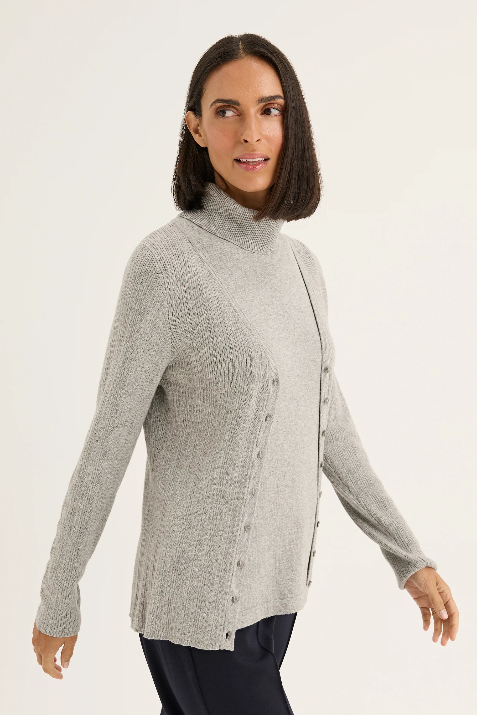 Yarra Trail Mica Cardi | Silver Marle
