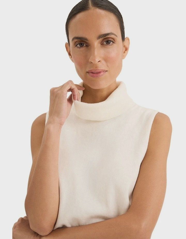 Yarra Trail Tranquil Knit | Ecru