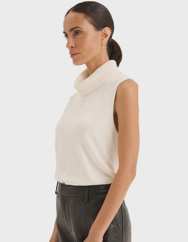 Yarra Trail Tranquil Knit | Ecru