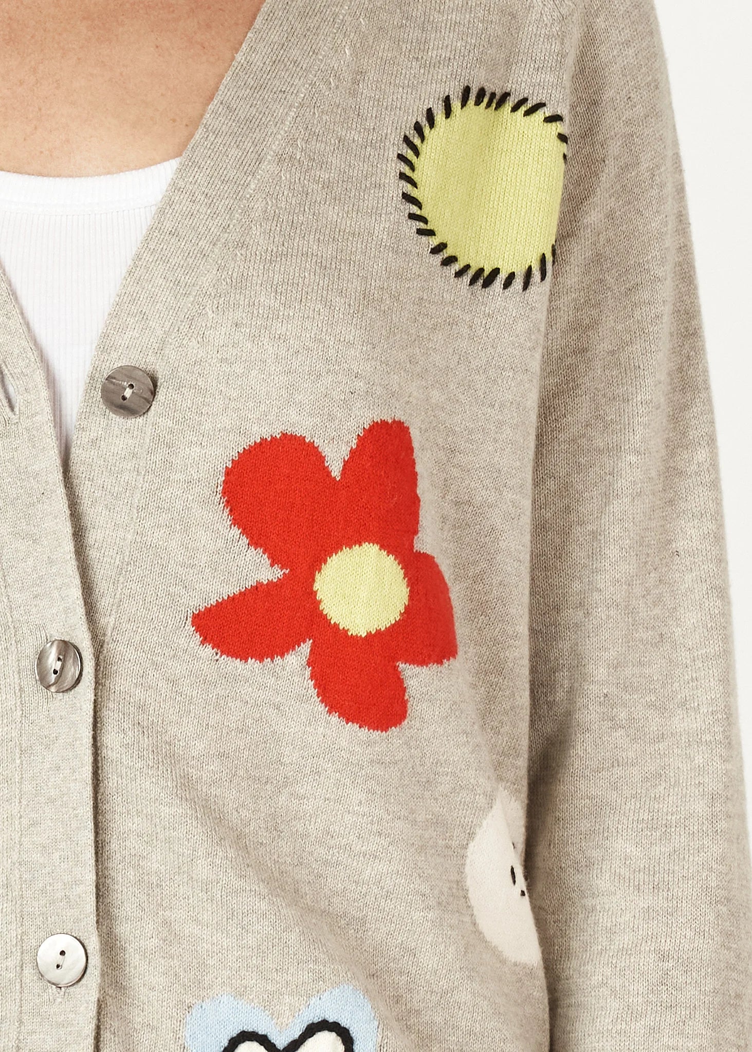 Zaket & Plover Happy Cardi | Marl