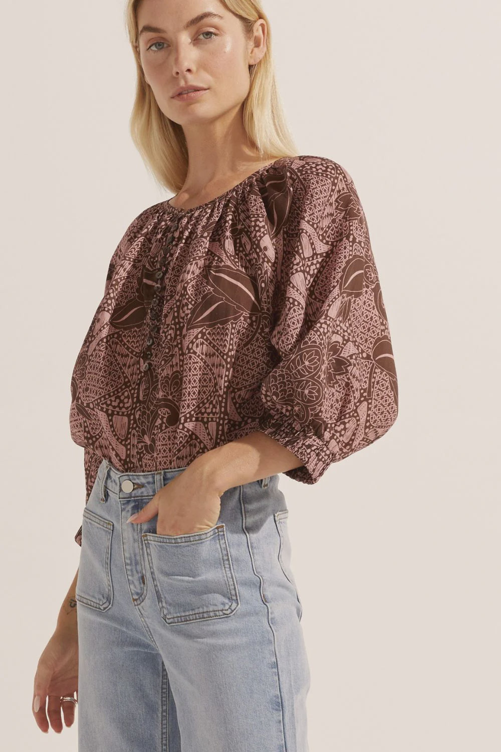 Zoe Kratzmann Imbue Top | Cocao Batik