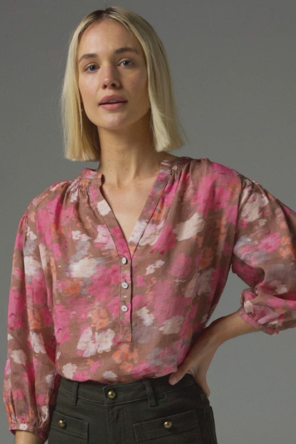 Zoe Kratzmann Stage Top | Blush Blur