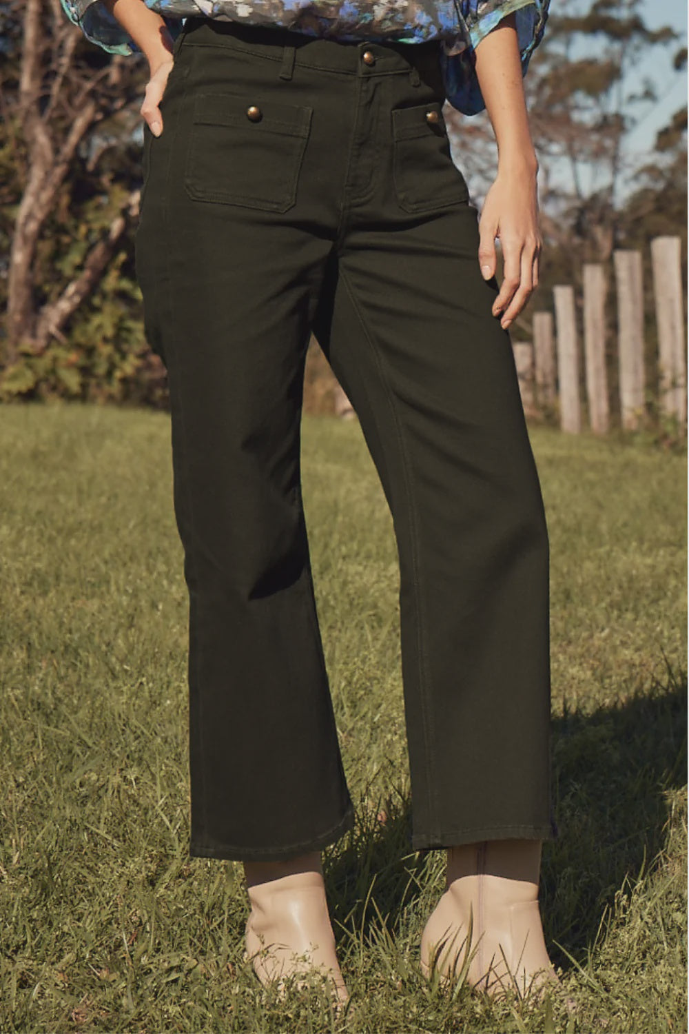 Zoe Kratzmann Surrender Jean | Olive