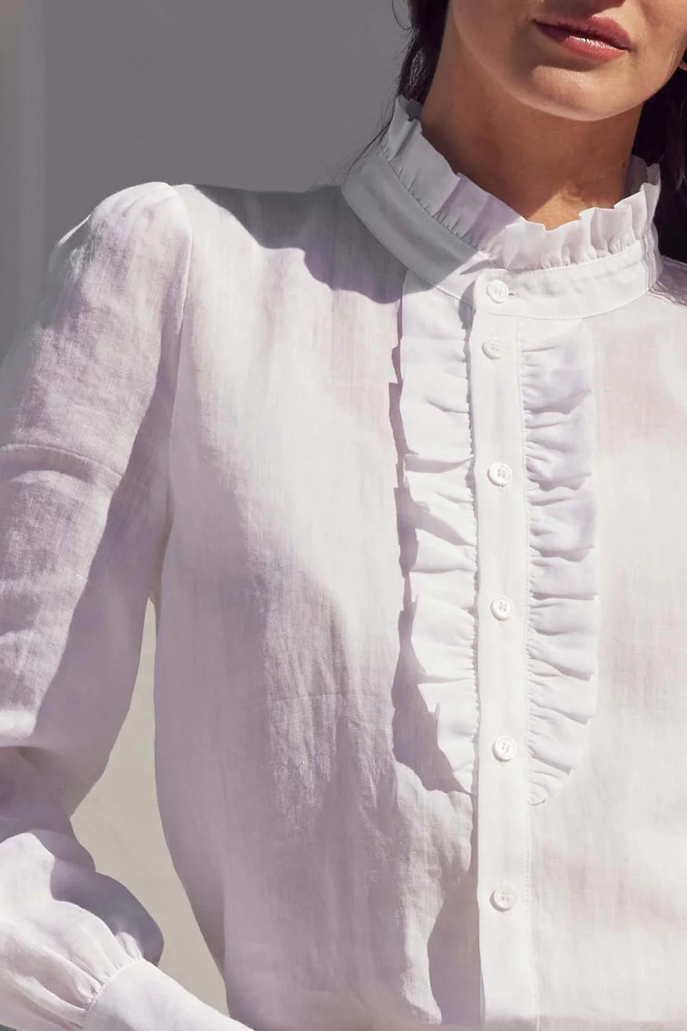 Zoe Kratzmann Dialect Top | Porcelain