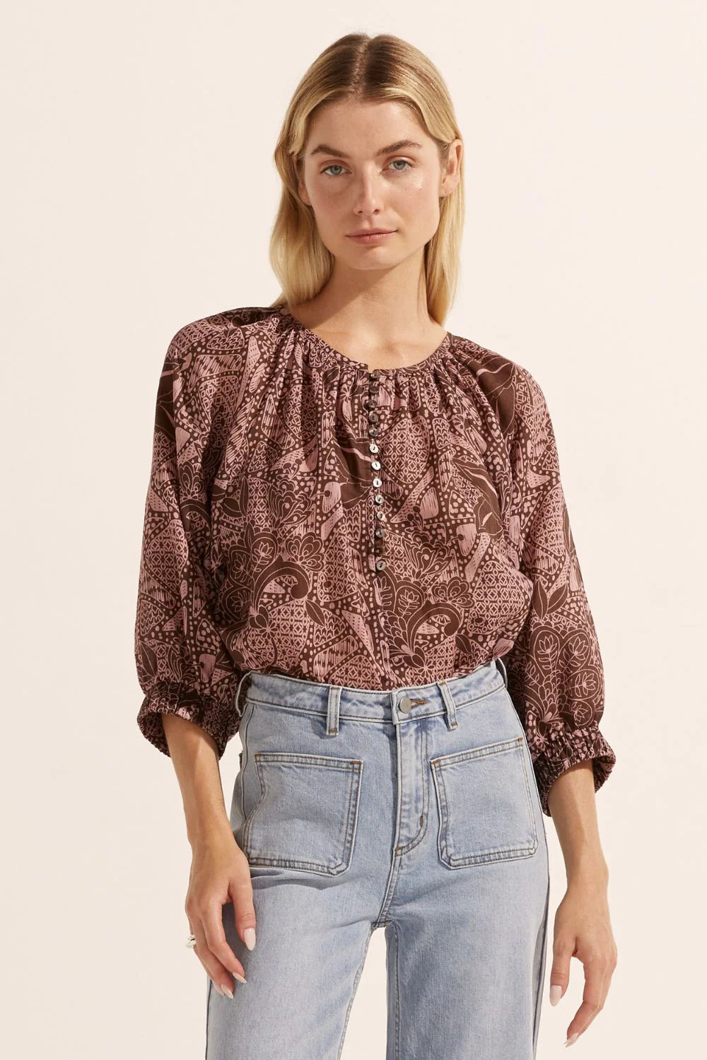 Zoe Kratzmann Imbue Top | Cocao Batik