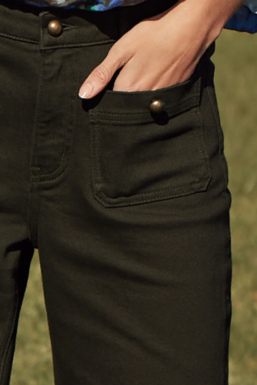 Zoe Kratzmann Surrender Jean | Olive