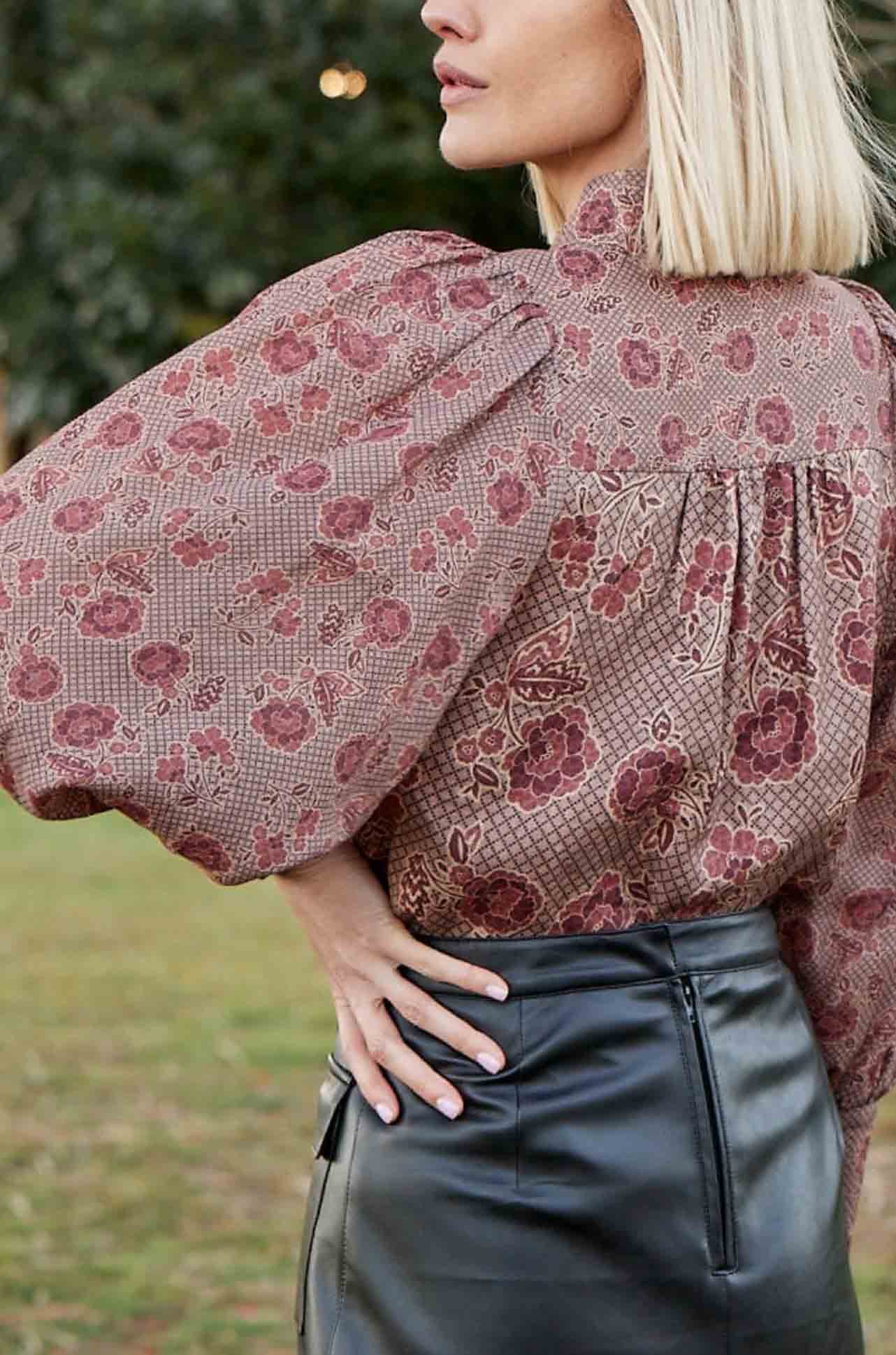 Zoe Kratzmann Atlas Top | Mumbai Bloom