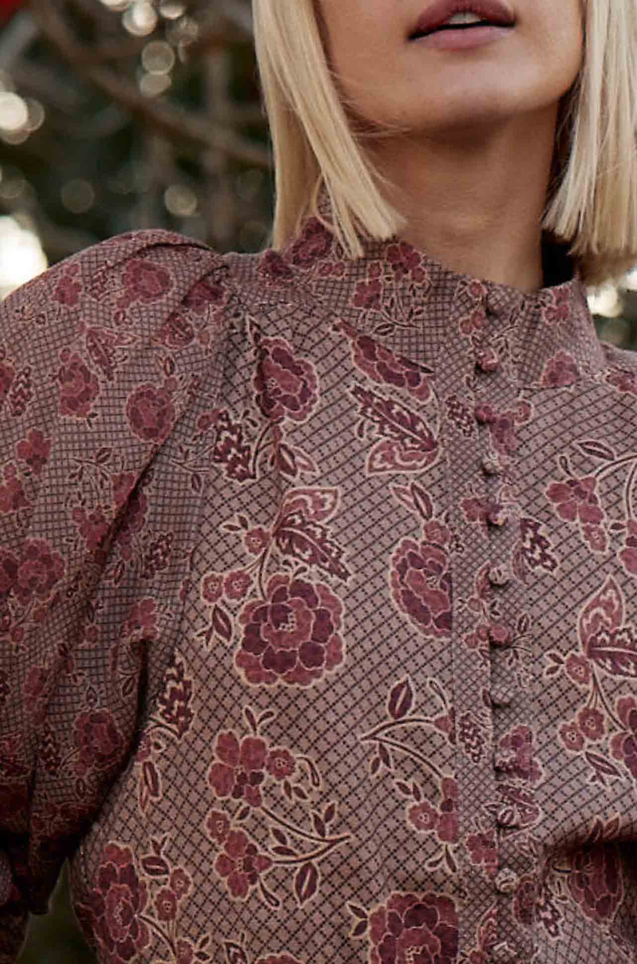 Zoe Kratzmann Atlas Top | Mumbai Bloom