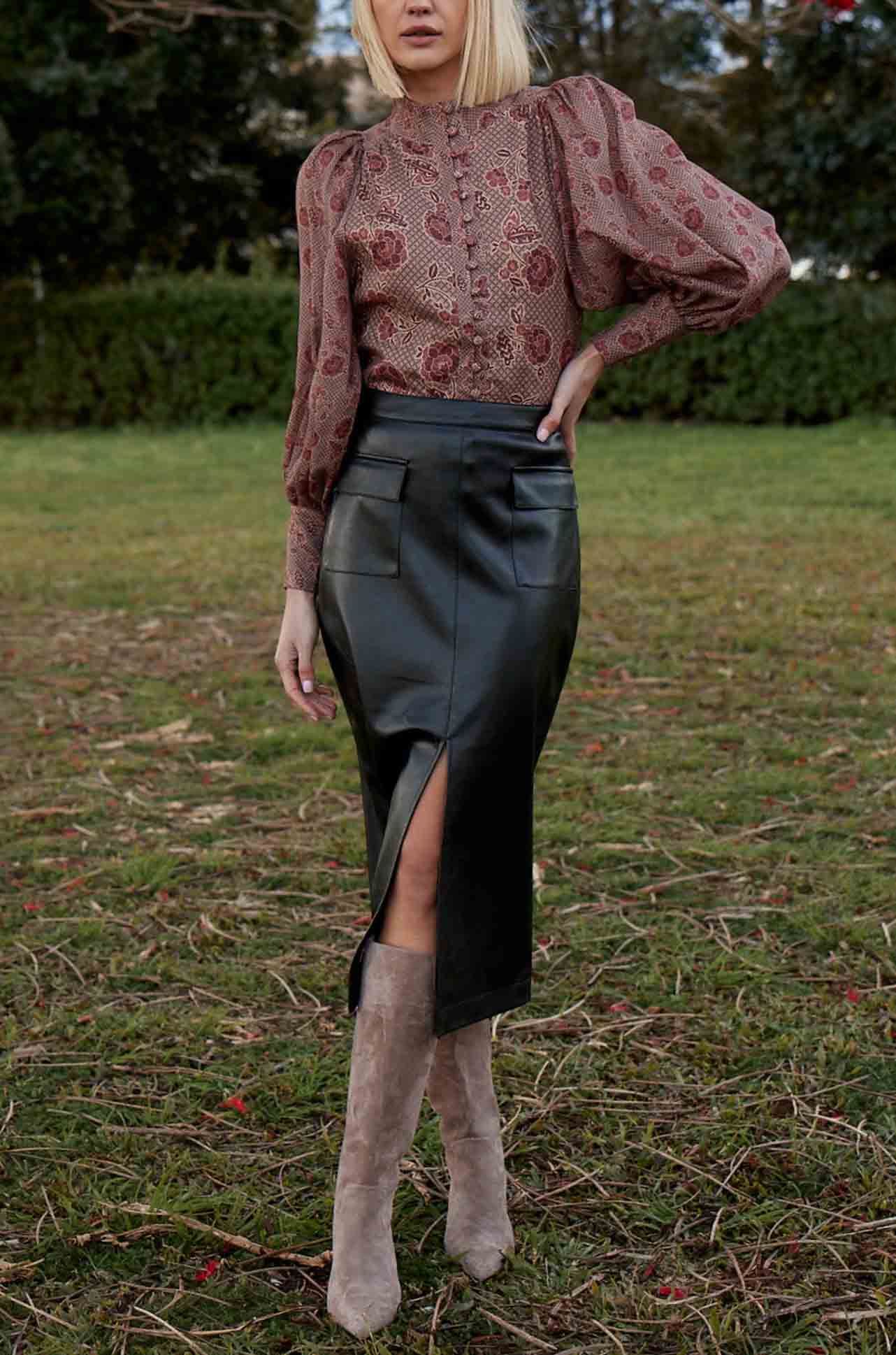 Zoe Kratzmann Atlas Top | Mumbai Bloom