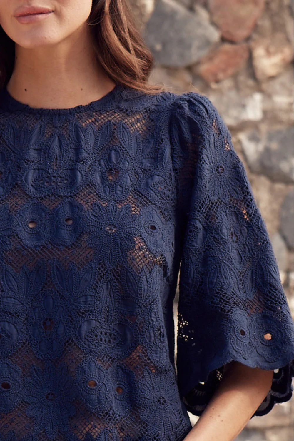 Zoe Kratzmann Intonation Top | Midnight