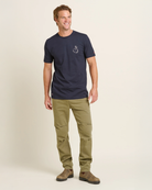 Brakeburn Abstract Bike Tee | Navy