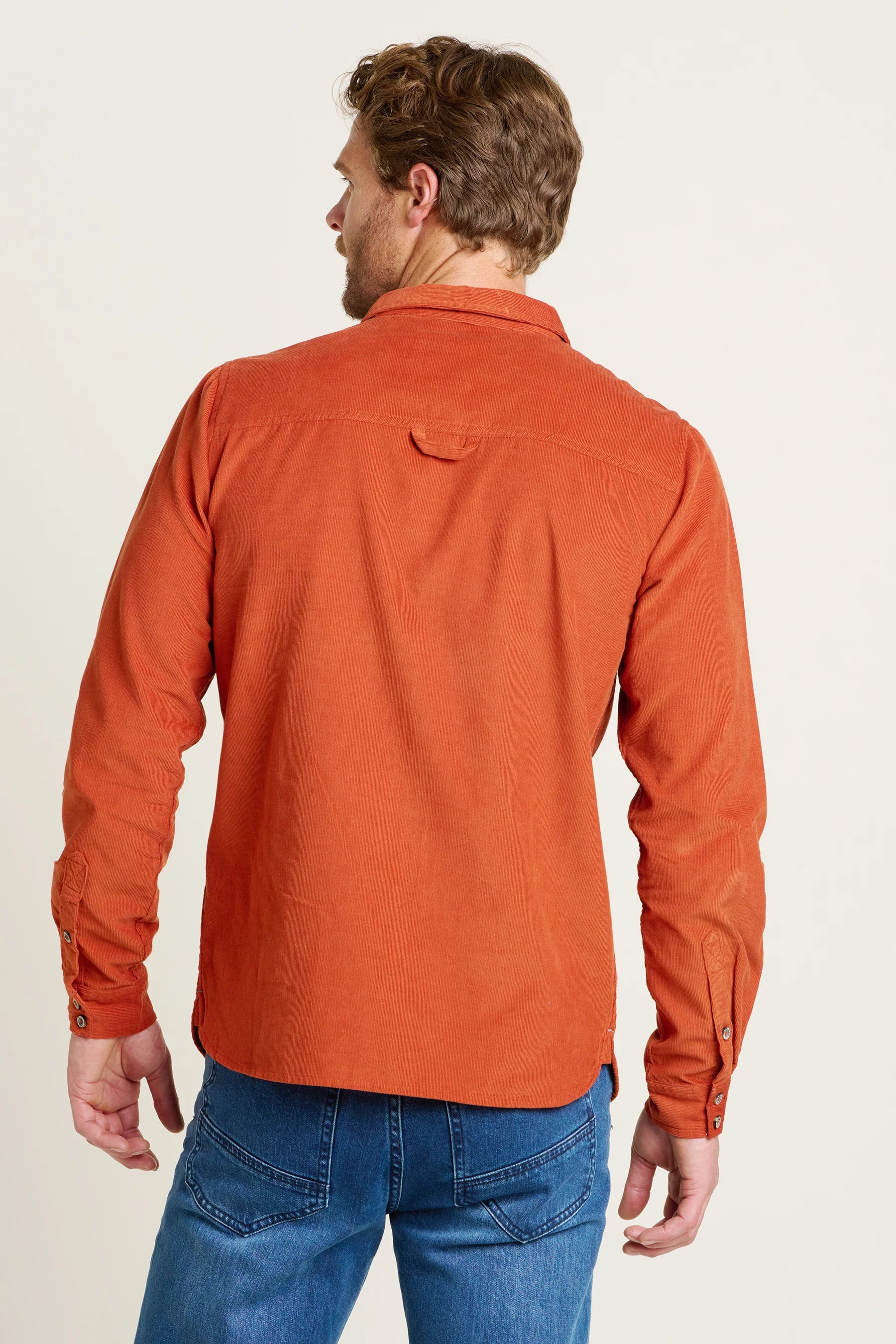 Brakeburn Cord Shirt | Rust